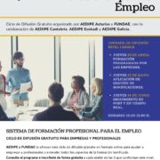 Jornada 1: Formación programada por las empresas