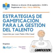 ESTRATEGIAS DE GAMIFICACIÓN PARA LA GESTIÓN DEL TALENTO