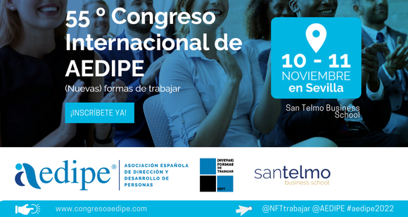 55º Congreso Internacional de AEDIPE - 10 y 11 de noviembre - Sevilla  - "(NUEVAS) FORMAS DE TRABAJAR"