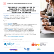 Jornada del Día Internacional de los Recursos Humanos: "Ganando la guerra por el talento: Estrategias de atracción y fidelización en Recursos Humanos"