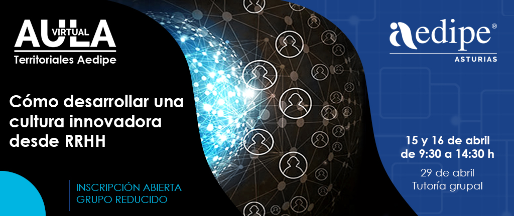 Aula Virtual - "Còmo desarrollar una cultura innovadora desde RRHH"